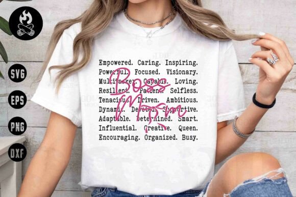 BOSS MOM SVG: T-Shirt Design & Graphics Review