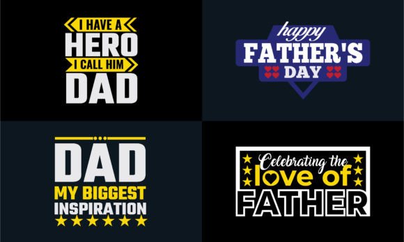 Father’s Day Typography T-Shirt Graphics Review
