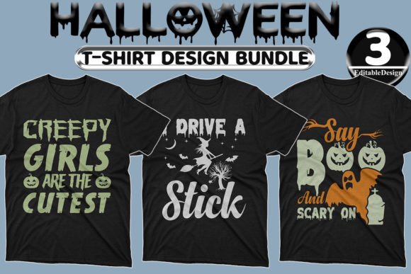 Halloween Graphics & Print Templates: Bundle-7 Review