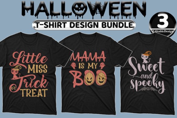 Halloween T-Shirt Graphics & Print Template Review
