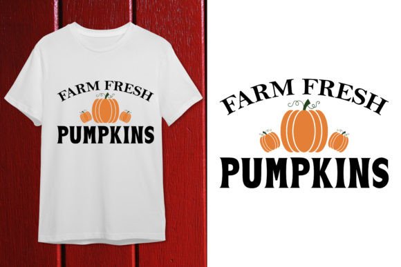 Pumpkin Graphics for Women's T-Shirt Designs