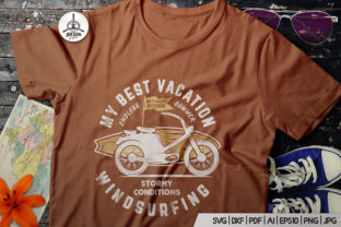 Surfing Retro Graphics Print Templates