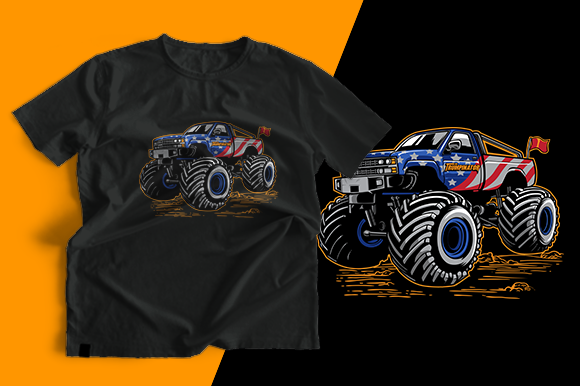 T-shirt Design - Trumpinator: Graphics & Print Templates